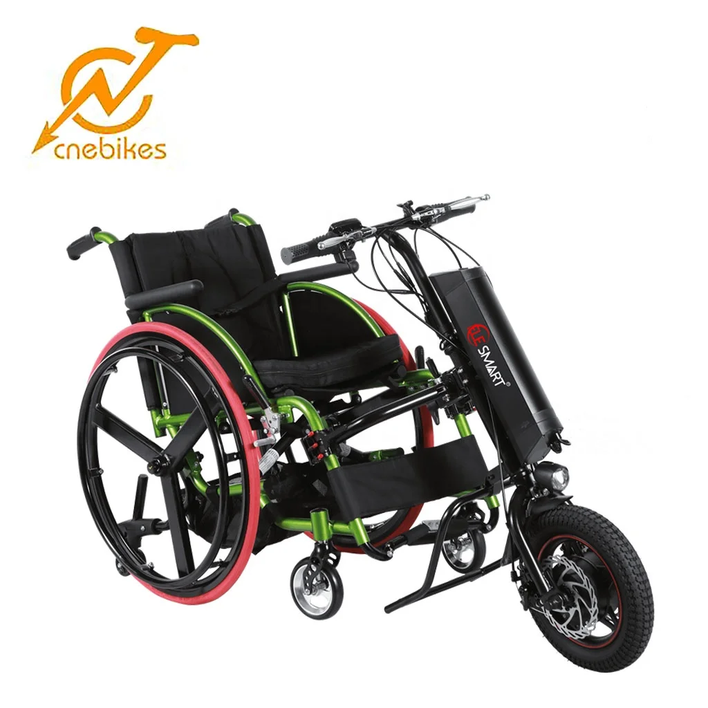 CE proved 12\'\'comfortable wheelchair handbike 350w electric wheelchair handcycle for the disabled