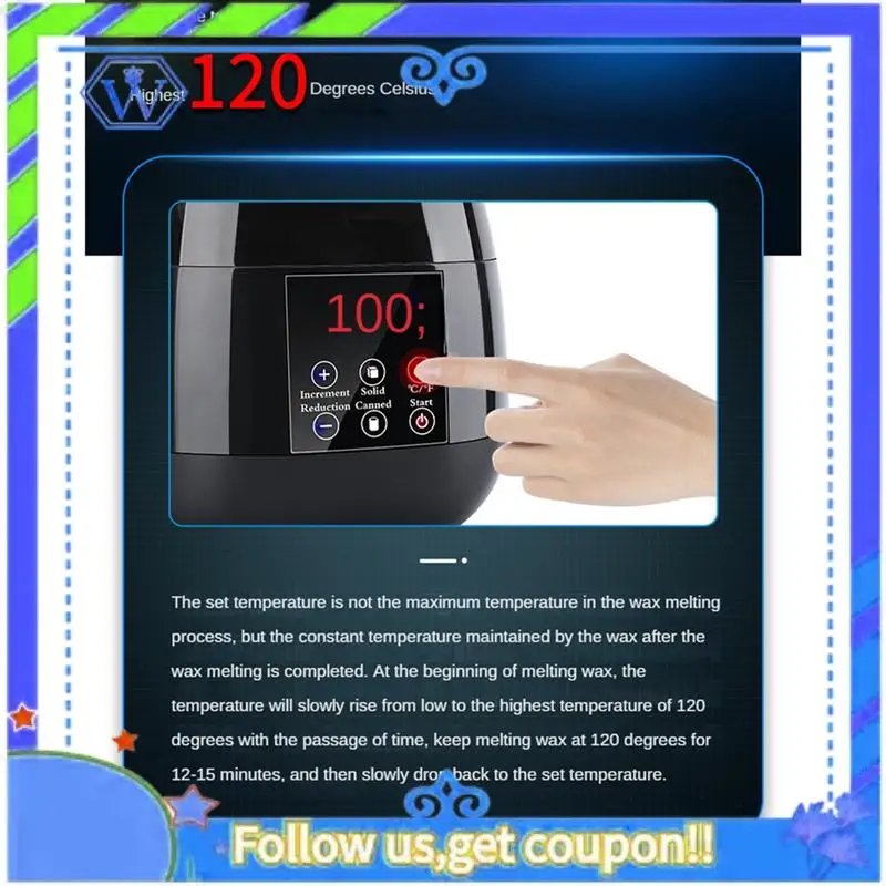 Candle Making Wax Melting Pot Fit For Candle Making LED Temperature Display For Adults Beginner US Plug