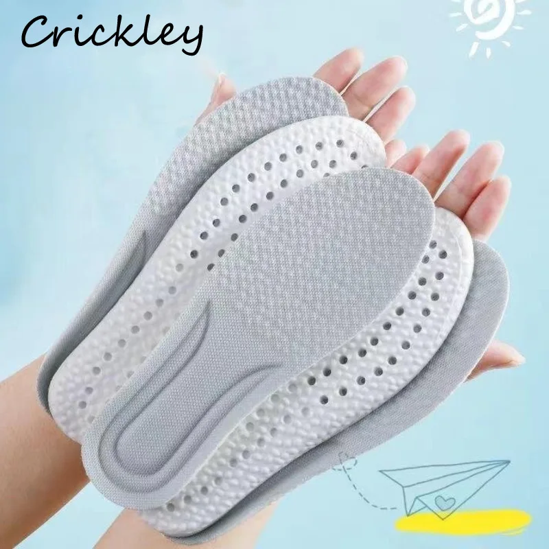 Cut Free Size Children Insole Soles Solid Breathable Cushion Kids Foot Care Soft Ultralight Boys Girls Sport Shoes Pads 1Pair