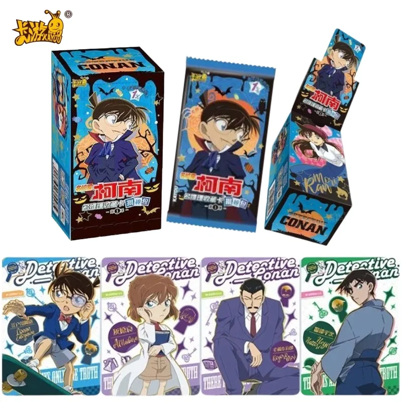

KAYOU Genuine Detective Conan Cards Revealing Truth GSR Cards Blind Box Trendy Toy Anime Peripheral Collection Card Kid's Gifts