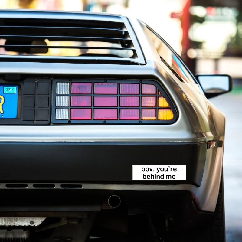 

Наклейки на бампер | Забавные наклейки | Водонепроницаемость | Премиум-класс для использования на открытом воздухе. Вы находитесь за мной, я хочу вас проверить.