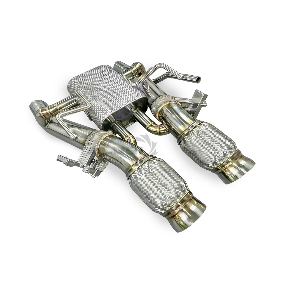 

Выхлопная система для McLaren Artura Spider 3.0T 2023-2025 из нержавеющей стали, спортивный выхлоп с регулируемым клапаном, звук гоночного выхлопа