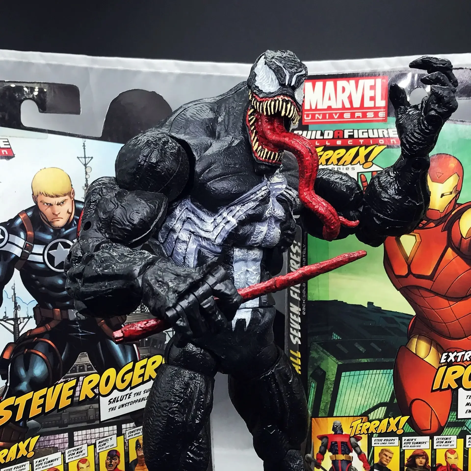 마블 레전드 토이비즈 아이콘 스파이더맨 스파이더맨 베놈 12" 액션 피규어