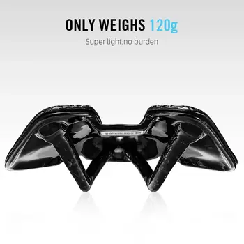 2024 RYET 碳纖維 3D 列印自行車鞍座 120g 257*140MM 大中心孔座墊 鐵人三項公路山地礫石騎行配件 12 最佳銷售 mcfk - №8