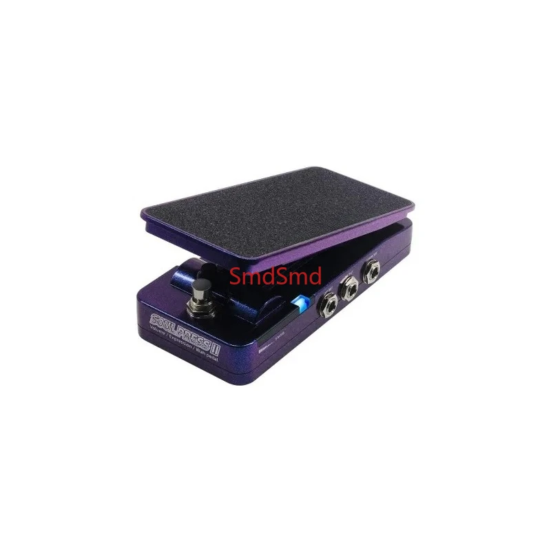 Hotone Soul Press II Wah/Volume/Expression Pedal - 4-in-1 Active TRS 6.35mm for Guitar FX Ampero II/Stomp