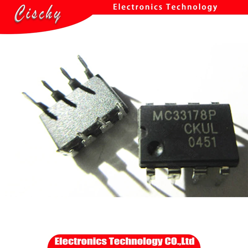 10pcs/lot MC33178P MC33178 DIP-8 In Stock