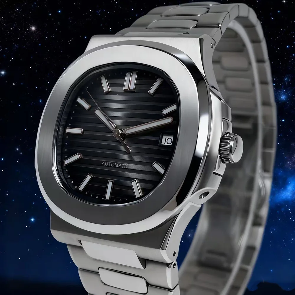 

2025 Top brand luxury fashion diving watch for men, MIYOTA 8215 date clock sports watch for men, automatic mechanical wristwatch