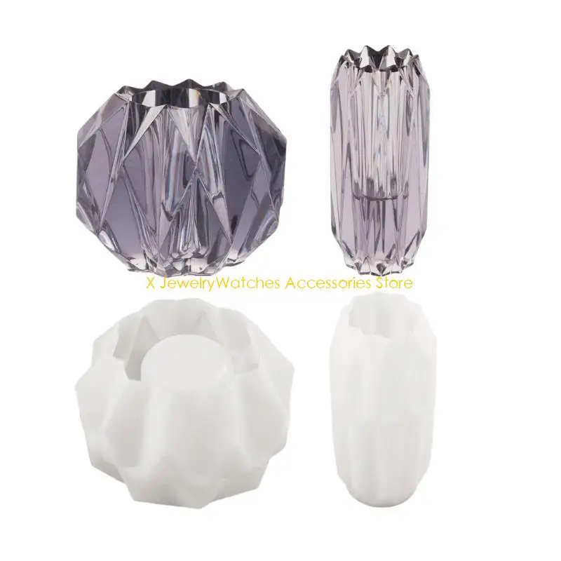 

31KD Versatile Sturdy Silicone Vase and Storage Jar Mold Portable Accessory for Unique Table Centerpieces and Home Accent