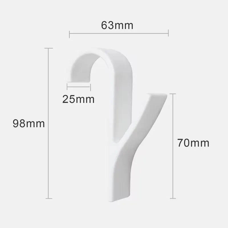 Hanger for Heated Towel Radiator Rail Bath Hook Holder Clothes Hanger Bathroom Drying Towel Scarf Rack Coat Holders