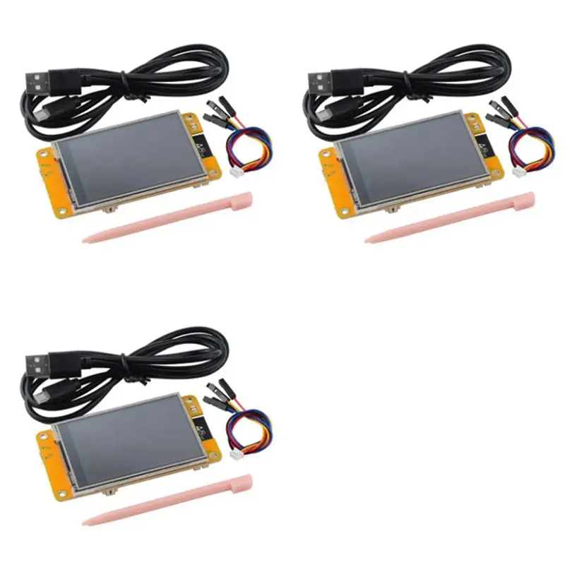 

【PRICE-DROP!】3Pcs 2.8Inch ESP32-2432S028R ESP32 Display 240X320 Resistive Touchscreen ESP-WROOM-32 WIFI&Bluetooth Development Bo