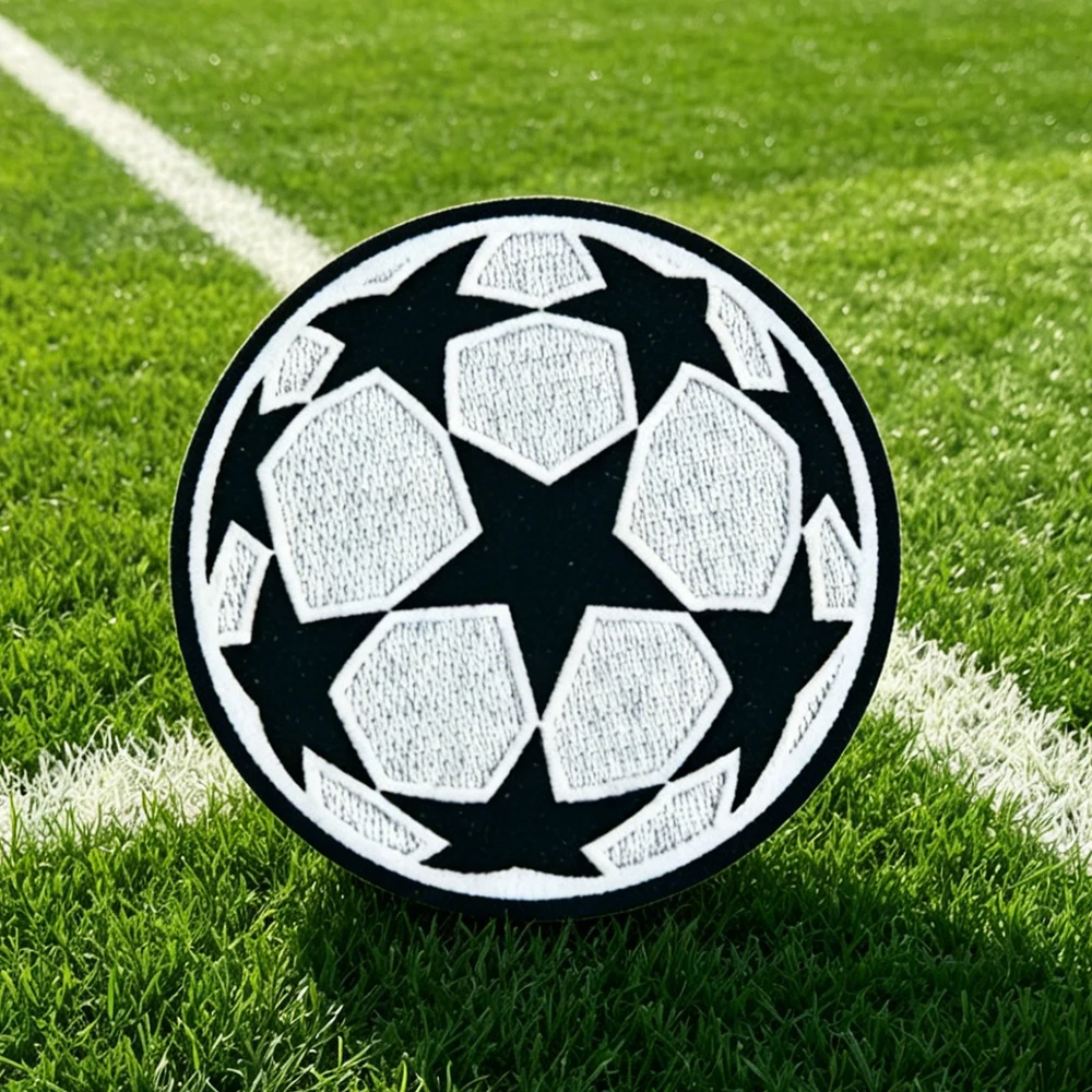 

High-Quality Football Patches Sport Balls Iron On/Sewing Badge for Football Shirt - New Arrival