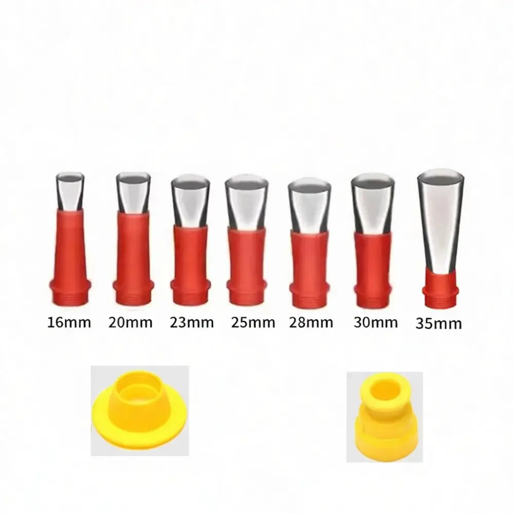 Durable Stainless Steel Glue Tip Set Structural Adhesive Base Applicator Tool Kit For Window Door Gap Cleaning And Professional