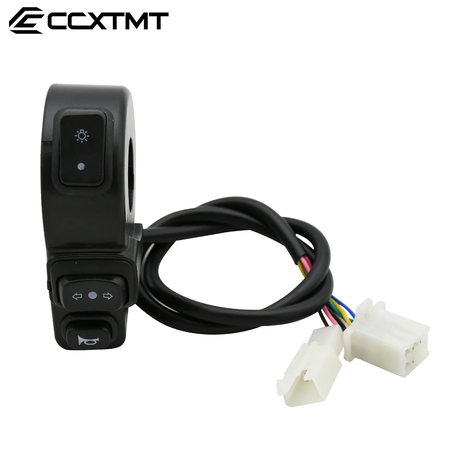 3 In1 Motorcycle Switch ATV Quad Headlights Turn Signal Horn ON/OFF Button For Honda Suzuki Kawasaki 22mm Handlebars Universal