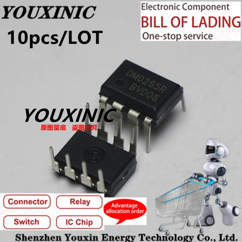 YOUXINIC  100% New Imported Original   FSDM0265RNB FSDM0265R DM0265R DIP-8 Power Management Chip