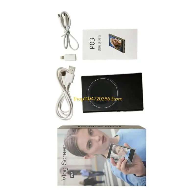 شاشة سيلفي مغناطيسية K0EA مع مراقبة البطارية القابلة لإعادة الشحن لتعزيز تجربة التصوير الفوتوغرافي عبر الهاتف المحمول