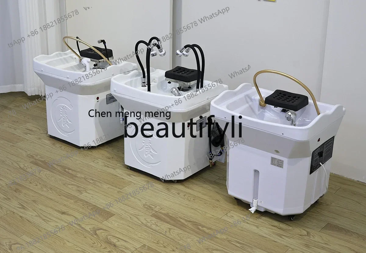 Beauty salon shampoo bed hair salon hair salon special Thai massage water circulation fumigation bedE5556