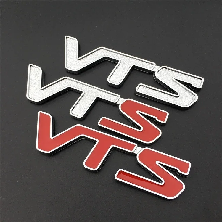 

1 Pcs 3D Metal Sticker VTS Badge Emblem Logo For Citroen C2 C3 C4 C5 Saxo Xsara VTR Sport Car Stickers And Decals