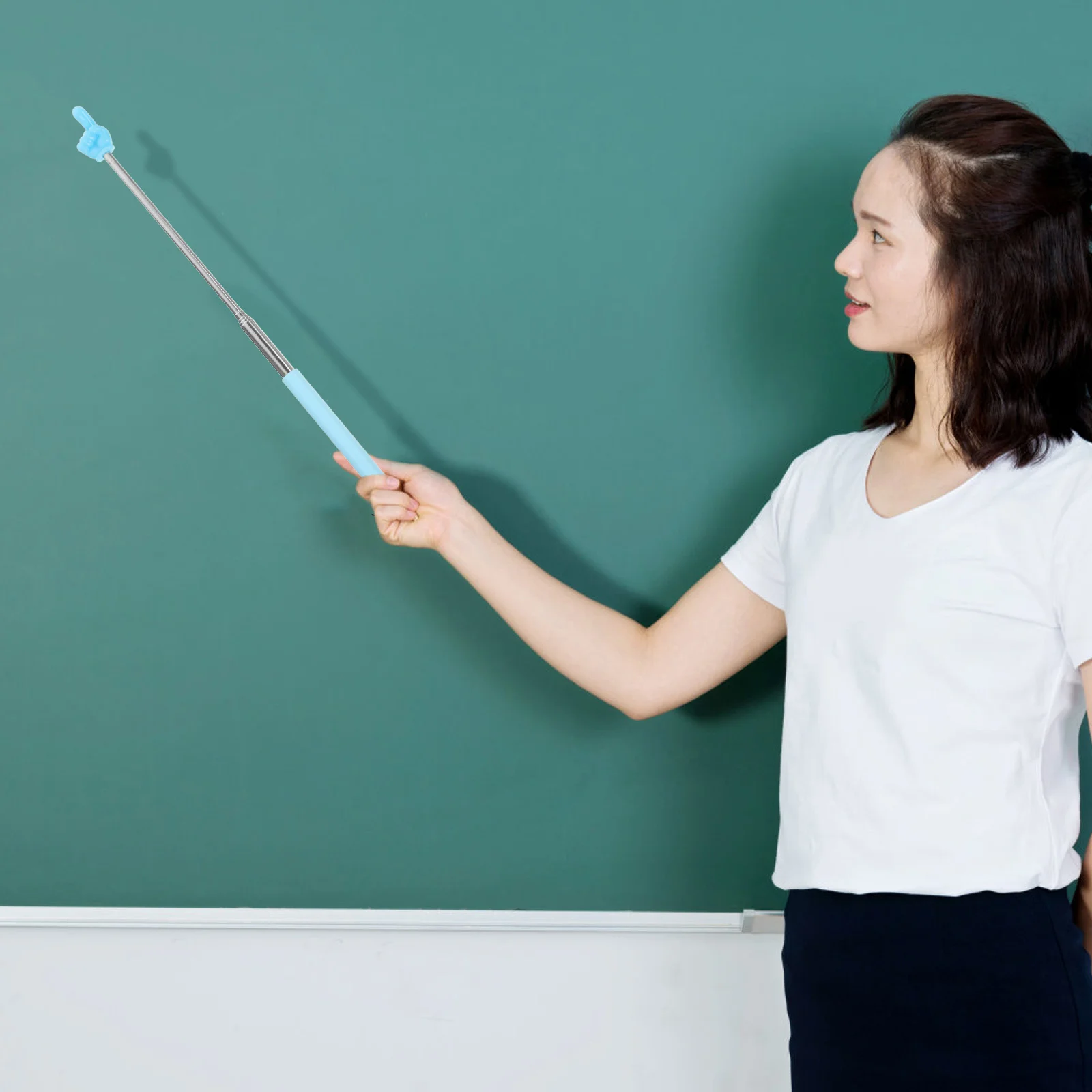 

5Pcs Extendable Teacher Pointer Different Colors Simple Design for Classroom Use Classroom Pointer Finger Pointer,
