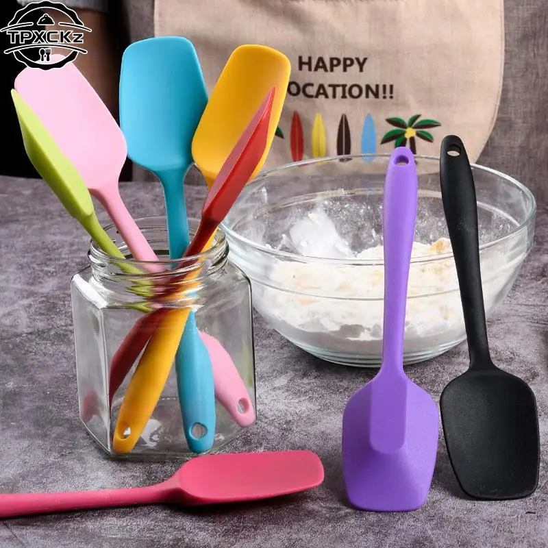 

1Pc Baking Tool Integrated Silicone Scraper T-shaped Scraper Cream Shovel High Temperature Resistant Silicone Stirring Shovel