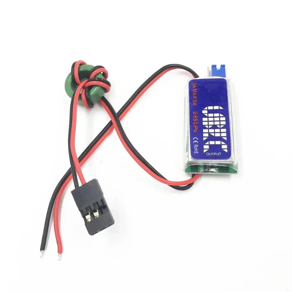 1pcs 5V / 6V RC UBEC 3A Max 5A 2-6S 5V 3A Lowest RF Noise BEC Full Shielding Antijamming Switching Regulator