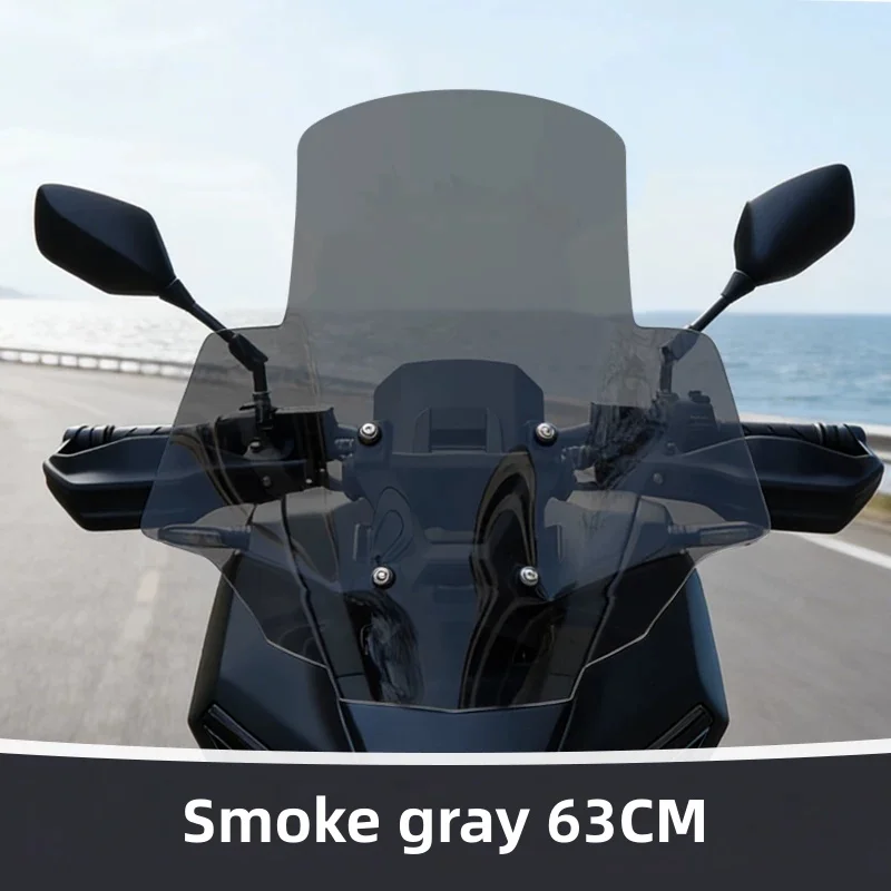 For Honda NS150XC Replace the accessory front windshield and widen the transparent windshield Reduce wind blast