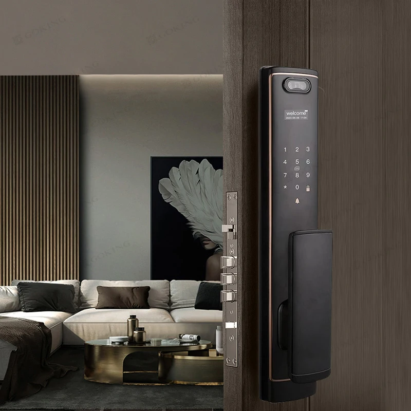 Smart Electronic Door Lock with Real-time Video Intercom and Fingerprint Face Recognition Function