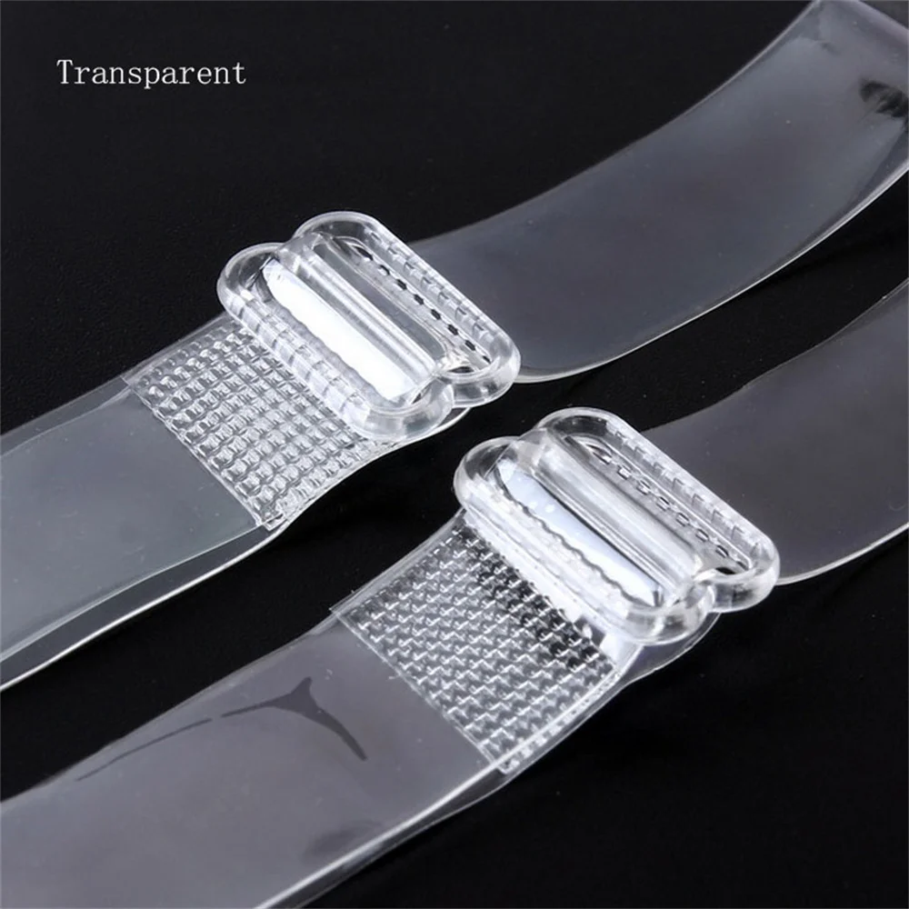 5Pairs Invisible Bra Straps Transparent Detachable Adjust Shoulder Strap Women Elastic Silicone Bra Belt Underwear Accessories