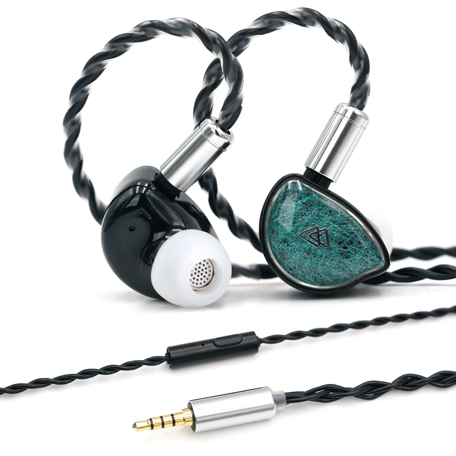 BQEYZ NI HiFi In-Ear-Kopfhörer mit dynamischem Treiber und Bio-Keramik-Membran, Gaming-Ohrhörer mit austauschbaren Steckern, 3,5 mm/4,4 mm – Detail 11