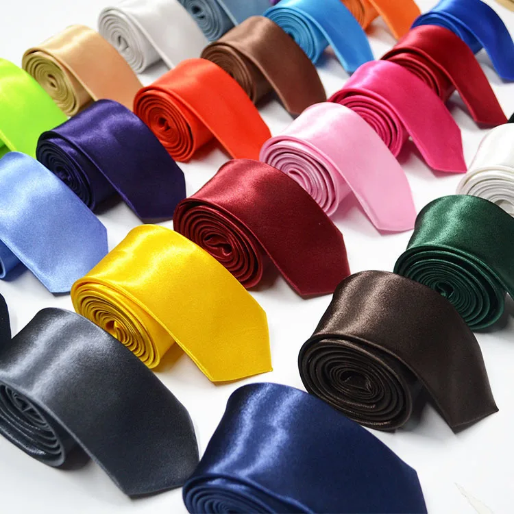 

New Mens Stylish 5cm Skinny Solid Color Neck Tie Necktie You Pick Colors Gravata Corbata Fashion uniform tie neck tie