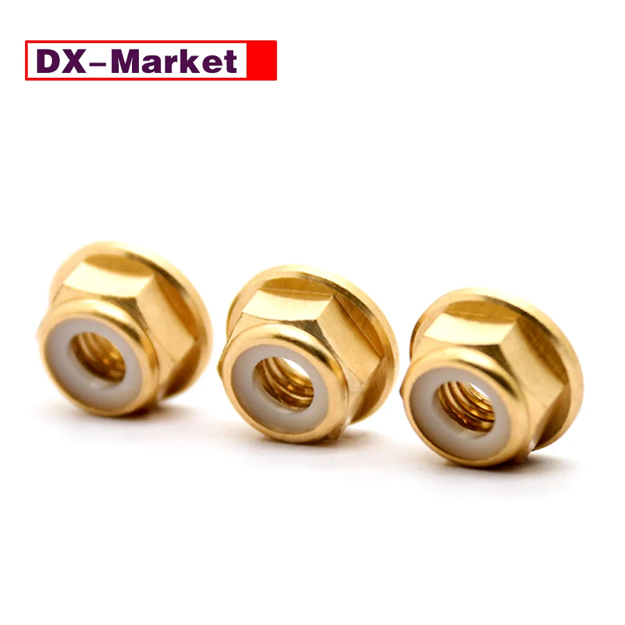 

M6 Nylon Lock Nut , M2-M8 Brass Flange Nuts .B017