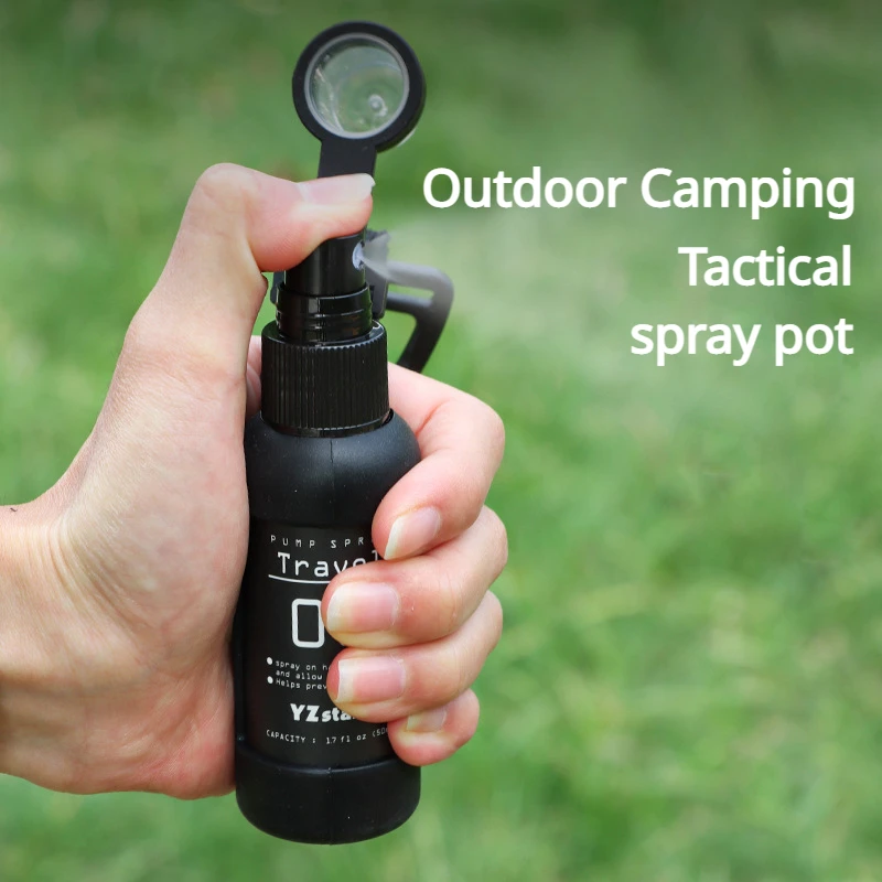 1pc Outdoor camping podróży butelka z rozpylaczem alkohol zastępcza butelka przenośny butelka z rozpylaczem taktyczny 50ml