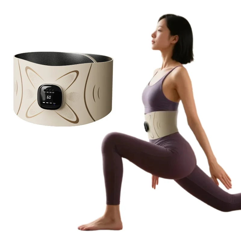 

Electric hip belly massage belt is used for abdominal training, smooth toned lower back massage, relieve fatigue and relax the body