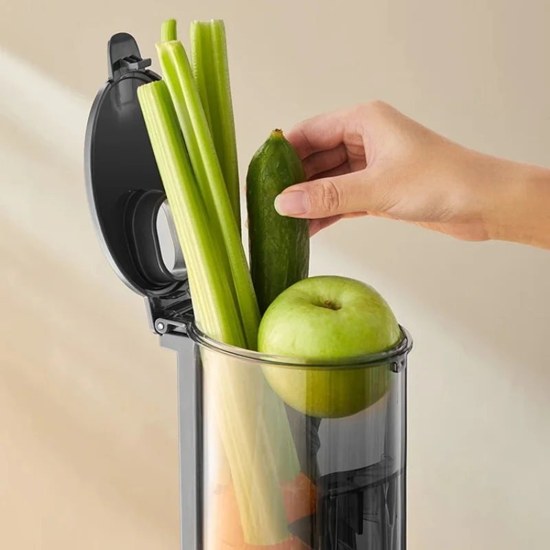 Espremedor de copo duplo, separador de suco de escória, espremedor multifuncional doméstico, adequado para frutas e legumes