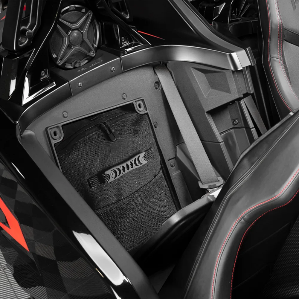 

Rear Seat Back Storage Luggage for Polaris Slingshot 2015-2024 Suitcases Inner Bag Toolkit Rear Case Pannier Bag