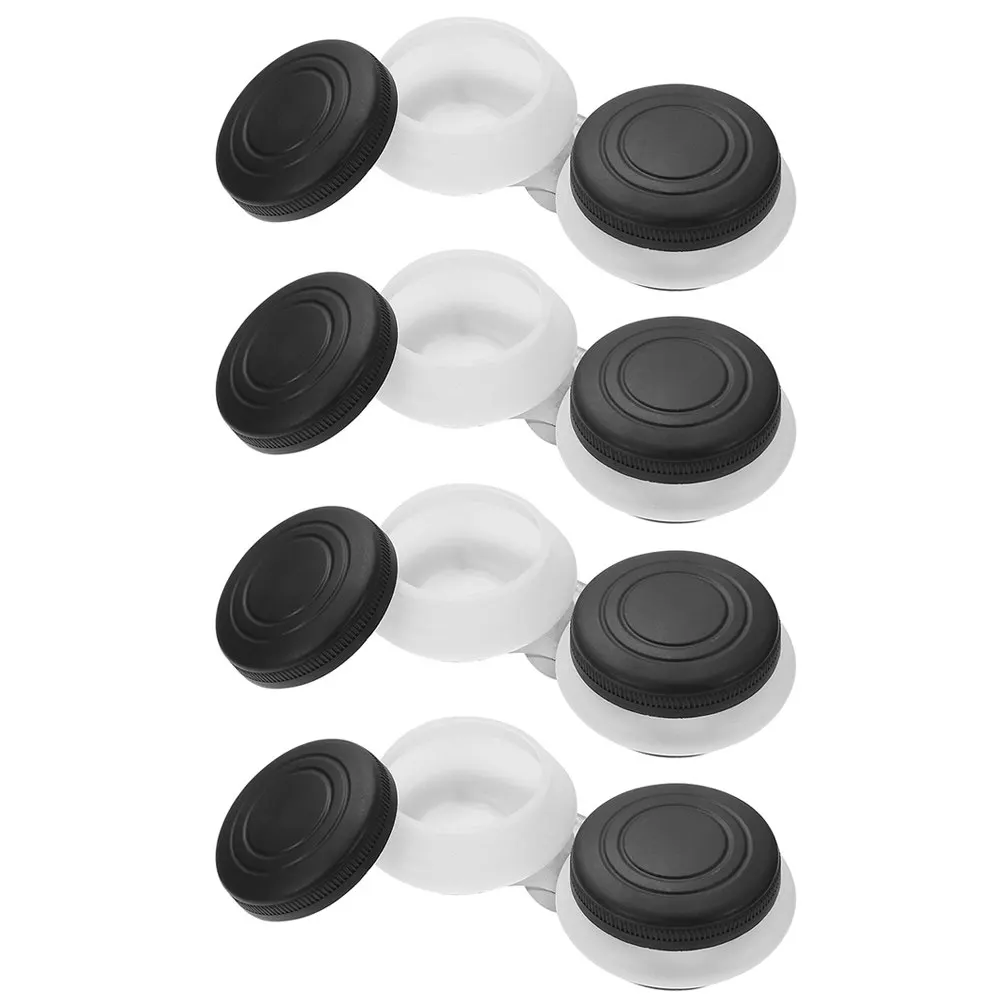 

4Pcs Paint Brush Washer Multi Functional Brush Cleaning Pot for Artists Oil Turpentine Solvents Strong Suction Base Painting