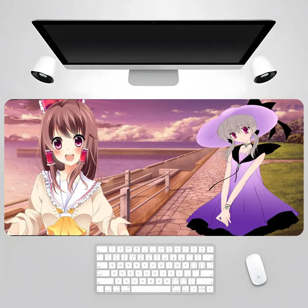 Kawai Anime Baby Bear Mouse Pad Mouse Pad Home Large Gaming Mouse Pad Mouse Game Mouse mat Carpet Pad Pad Keyboard Non-Slip Pad