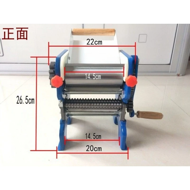 Commercial hand-crank noodle machine, noodle machine Household noodle mill Thickened cast iron steel plate
