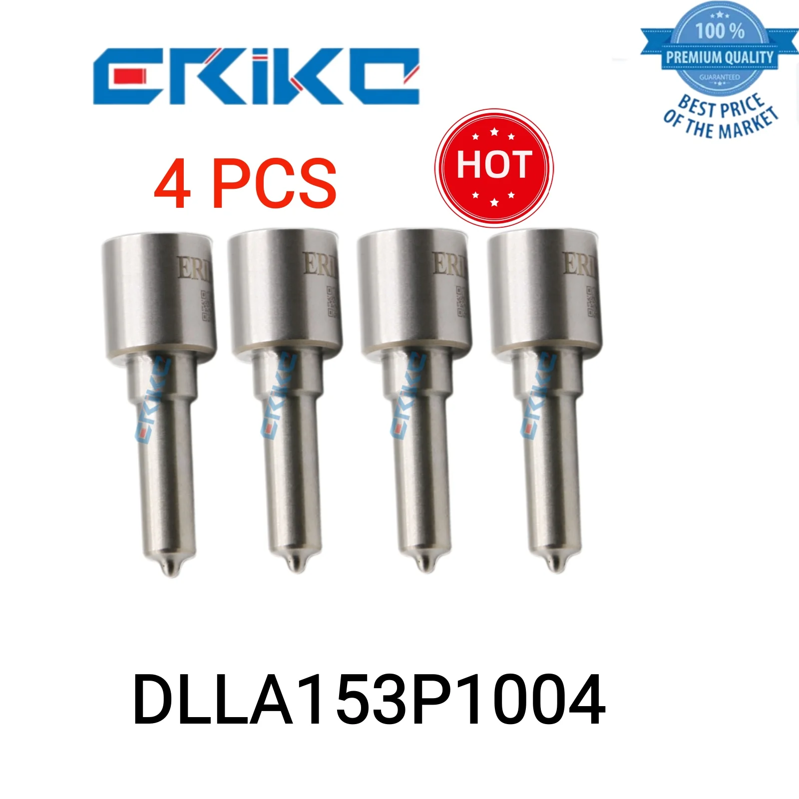 

4 PCS DLLA153P1004 Diesel Fuel Nozzle DLLA 153 P 1004 Jet Spray Nozzle DLLA 153P1004 Nozzle Original