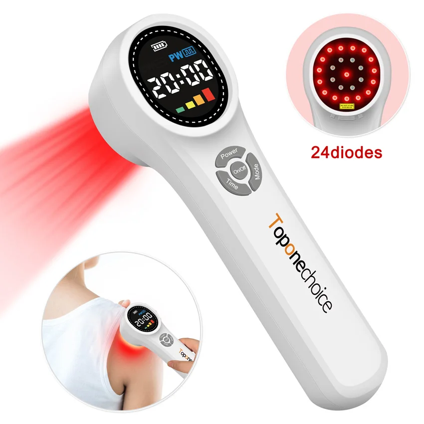 

1760mW Cold Laser Therapy for Arthritis Pain Low Level Laser Treatment 660nm 810nm 980nm Red Light & NIR Light LLLT Device