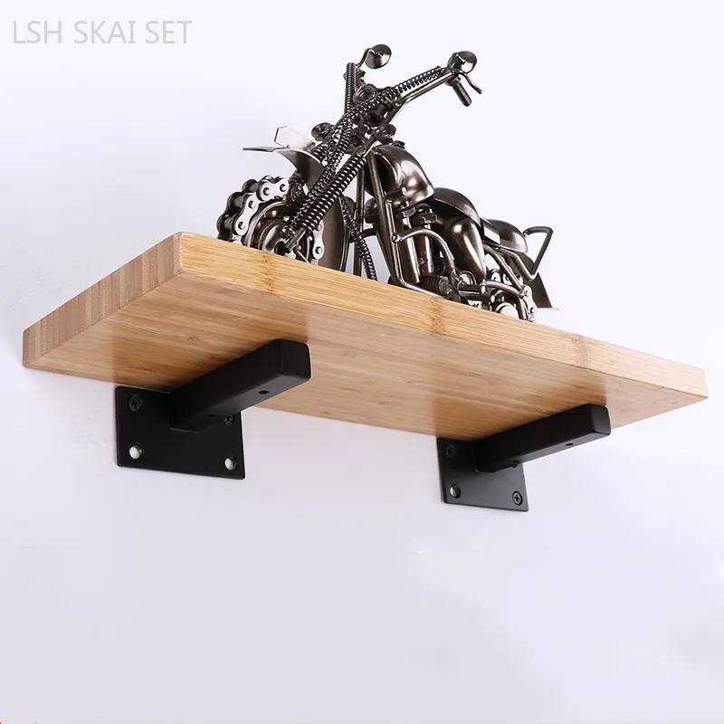 1PC Stainless Steel Partition Board Bracket Wall-mounted Layer Board Storage Rack Triangular Fixed Support Furniture Hardware