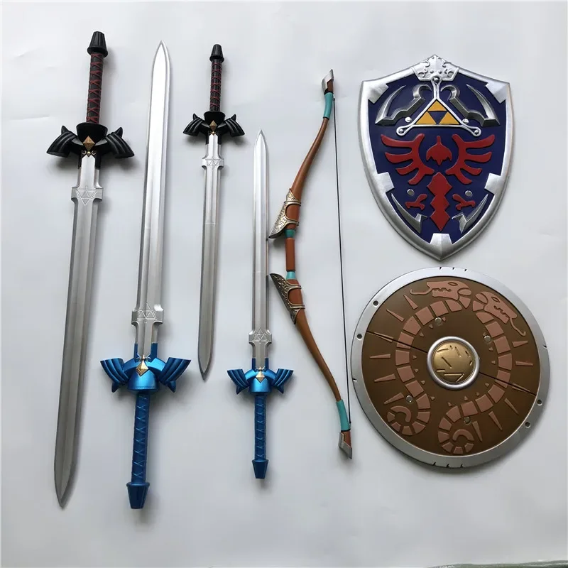 

108cm Game Link Sky Shield and Sky Sword Cosplay PU Props Cos weapon Halloween Weapon cosplay Stage props toys