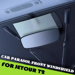 Jetour Traveller T2 2023 2024 2025 파라솔 앞 유리, 자외선 차단 커튼, 실드 플레이트, 자동차 액세서리