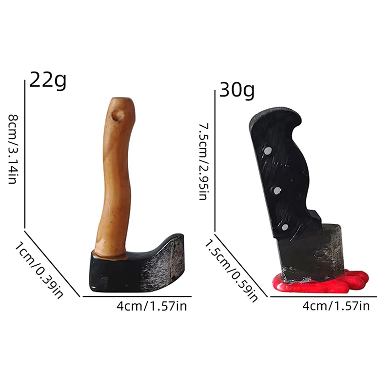 ثلاثية الأبعاد الإبداعية مضحك سكين المغناطيسي ملصقات الثلاجة الجدة مضحك الفأس أداة مغناطيس الثلاجة جذابة ديكور المنزل المطبخ هدية #1