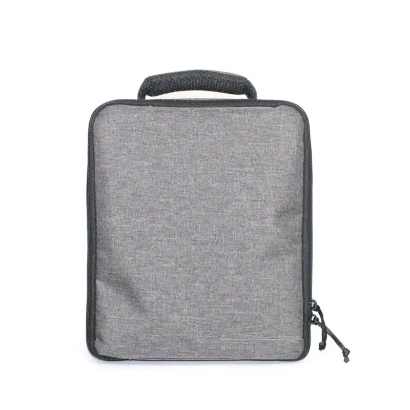 M01K Waterproof Projector Carry Bag Universal Grey Handbag With Handle For Business And Travel Projector Storage Bag