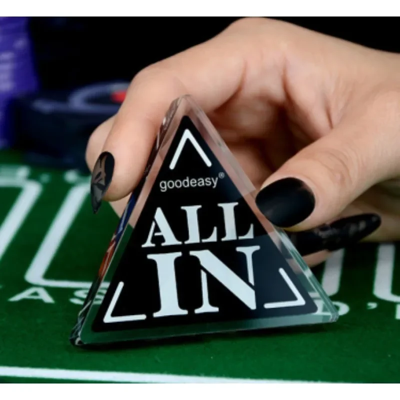 Texas Hold'em House Code Position Card Pressure Machine Banker Indicator Button Chip Accessories 1PCS ALL IN DEALER Token Coin