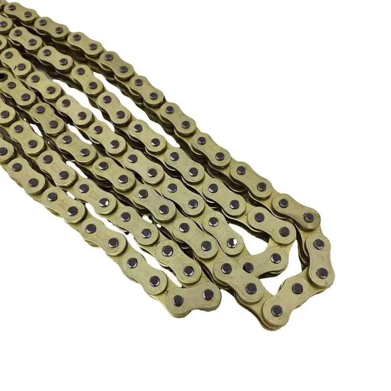 Choho Motorcycle Oil Seal Chain 520HO Silent Tension Upgrade Thickened Gold Seal Chain Choho Motorcycle Chain