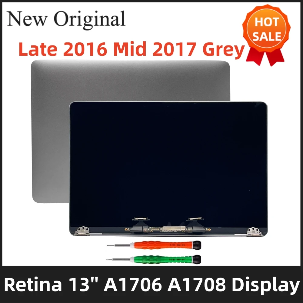 Original New Laptop Display LCD AssemblySpace Gray Grey for Macbook Pro Retina 13