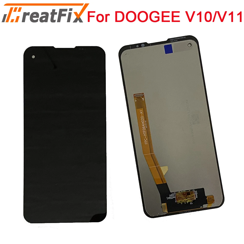 

6.39 Inch New Original DOOGEE V10 LCD Display+Touch Screen Digitizer Assembly100% Tested for V11 Replacement