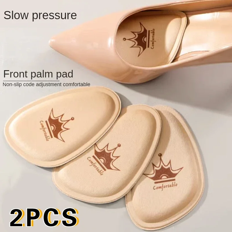 Women Forefoot Pad Pain Relief Insert Half Insoles High Heel Shoes Non-slip Cushion Shoe Breathable Sweat Absorbing Foot Pads