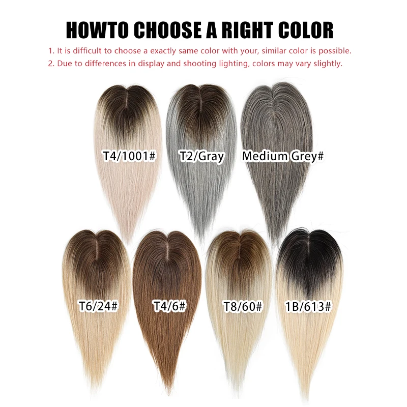 5.5X9cm محاكاة Hairnet 8-14 بوصة 100% الانفجارات الشعر البشري القبعات العالية كليب في قطع الشعر مع شعر حقيقي للنساء خصلات شعر